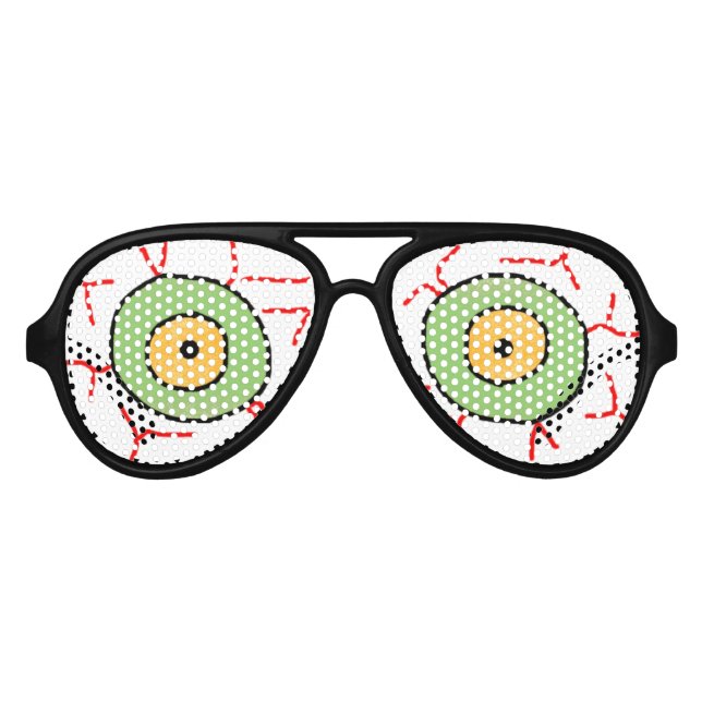 Zombie Eyes Party Partybrille (Vorderseite)