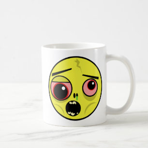 Zombie Face Coffee Tasse