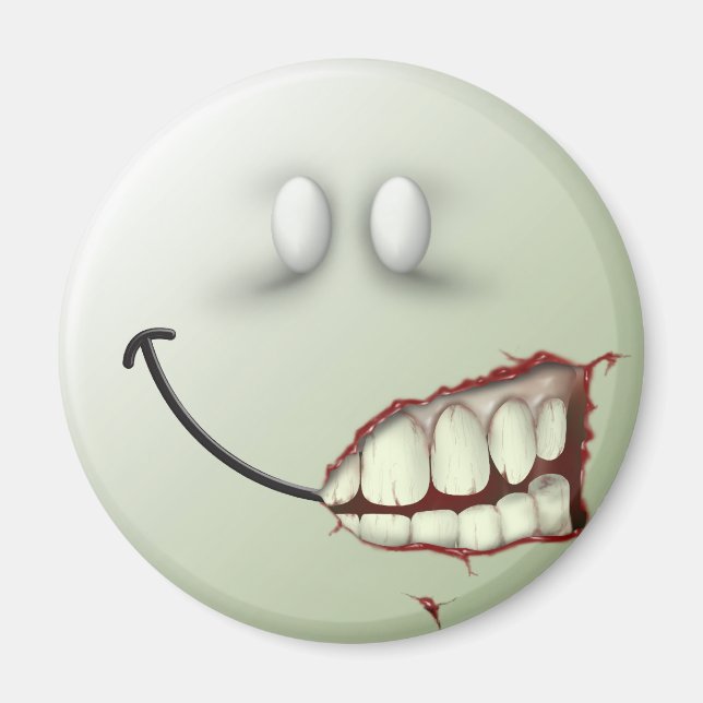 Zombie Face Magnet (Vorne)