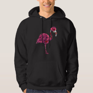 Zombie Flamingo Gruseliger Halloween-Kostüm Wo Hoodie
