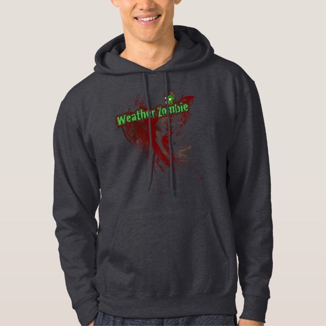 Zombie-Flecke Hoodie (Vorderseite)