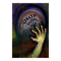 Zombie Friedhof Hand Spuk Kunst