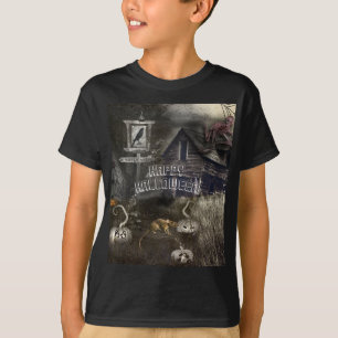 Zombie-Friedhof + Ratten Unheilvolle Allee Hallowe T-Shirt