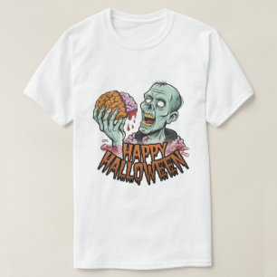 Zombie: Fröhliches Halloween T-Shirt