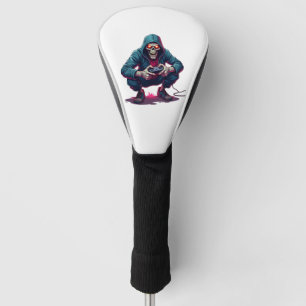 Zombie-Gamer � Lustiges Halloween-Gaming-Shirt Golf Headcover