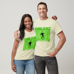 Zombie-gefärbte Krawatte T-Shirt