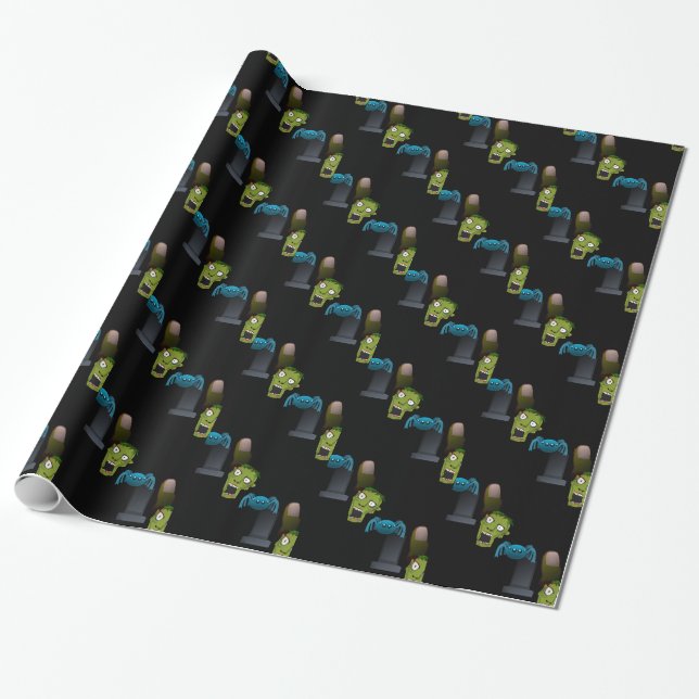 Zombie Geschenkpapier (Ungerollt)