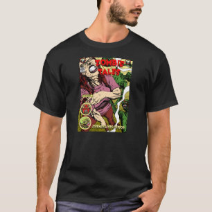 Zombie-Geschichten-Comic-T - Shirt
