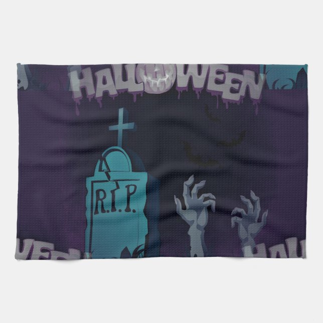 Zombie Geschirrtuch (Horizontal)