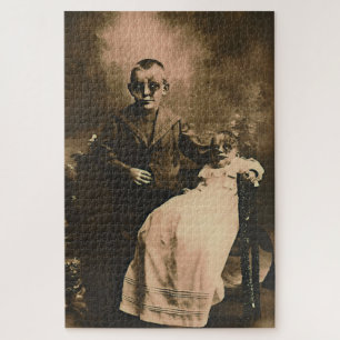 Zombie-Geschwister Puzzle