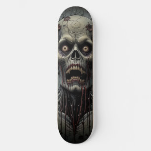 Zombie-Gesicht Skateboard