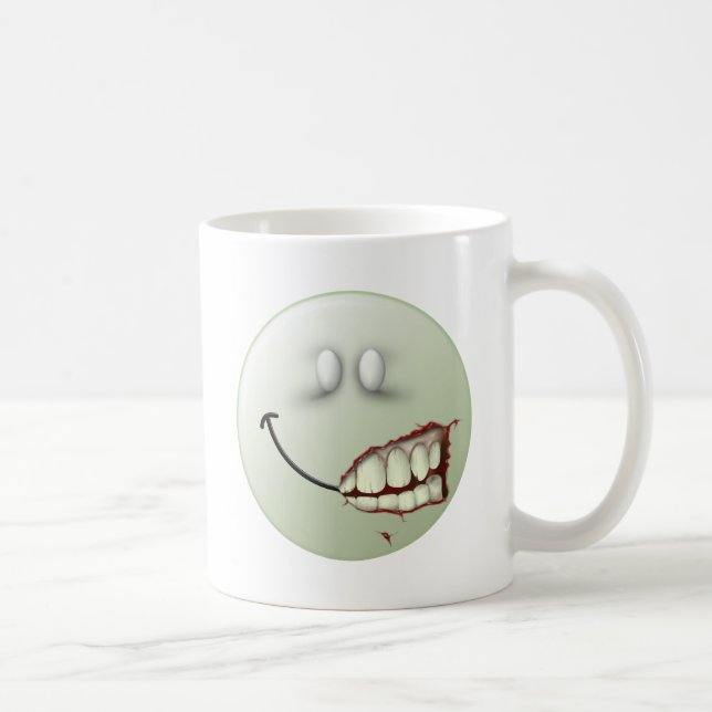 Zombie-Gesicht Tasse (Rechts)