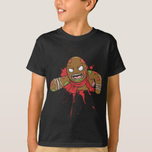 Zombie Gingerbread Weihnachtssaison T-Shirt
