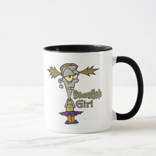 Zombie-Girl-Cartoon Tasse