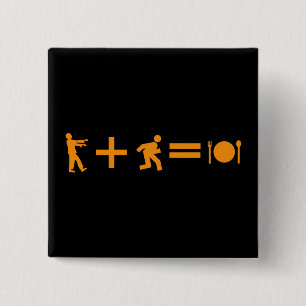 Zombie-Gleichungs-Knopf Button