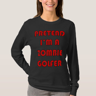 Zombie Golfer Golfing Halloween Kostüm 5 T-Shirt