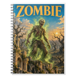 Zombie, Gothic Fantasy Monster Notizblock