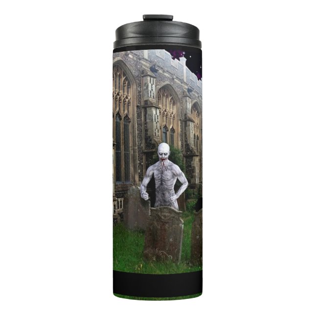 Zombie Graveyard Thermosbecher (Vorderseite)