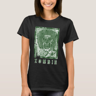Zombie-Green White erschüttert T-Shirt