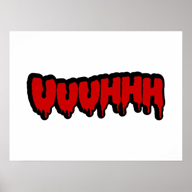 Zombie Groan Poster (Vorne)