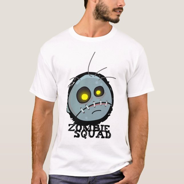 Zombie-Gruppe (weiß) T-Shirt (Vorderseite)