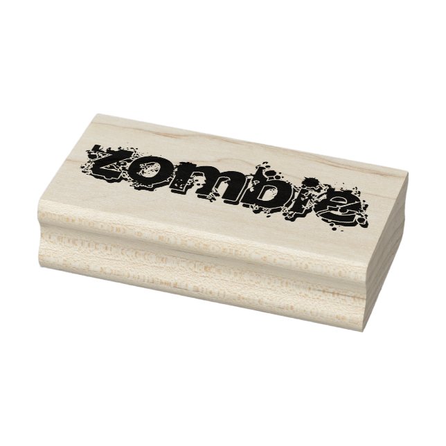 Zombie Gummistempel (Stempel)
