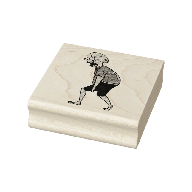 Zombie Gummistempel (Stempel)