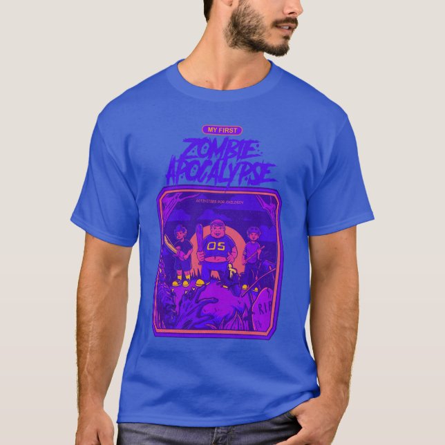 Zombie-Halloween-Horror-Freund T-Shirt (Vorderseite)
