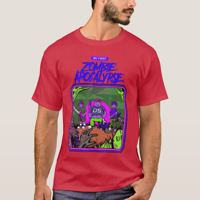 Zombie-Halloween-Horror-Mädchen T-Shirt (Vorderseite)