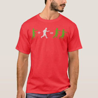 Zombie Halloween Mathe Horror Männer Frauen Freund T-Shirt