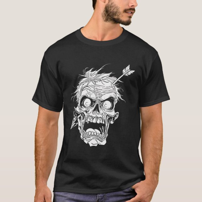 Zombie Halloween - Monster Zombie T-Shirt (Vorderseite)