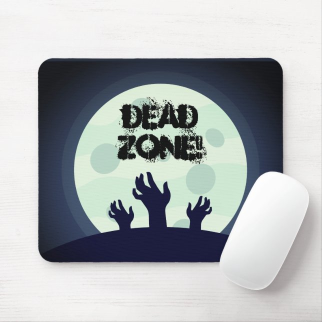 Zombie Halloween Mousepad (Mit Mouse)