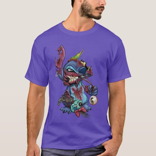 Zombie Halloween Oversized T-Shirt (Vorderseite)