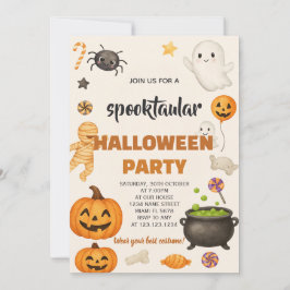 Zombie Halloween-Party Einladung
