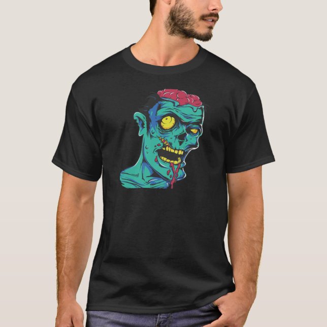 Zombie Halloween Shirt (Vorderseite)