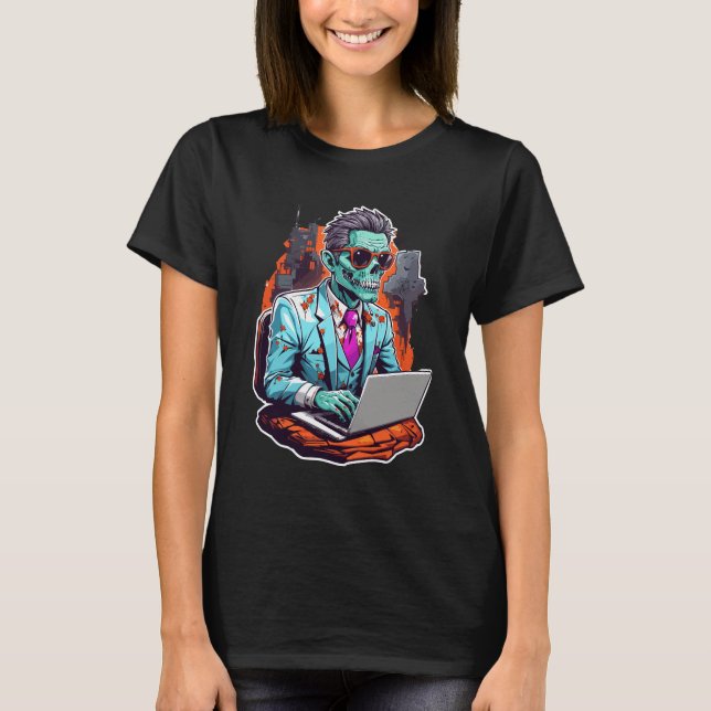 Zombie | Halloween T-Shirt (Vorderseite)