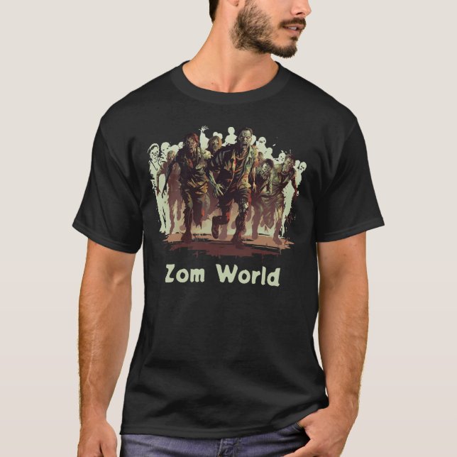 Zombie Halloween T-Shirt (Vorderseite)