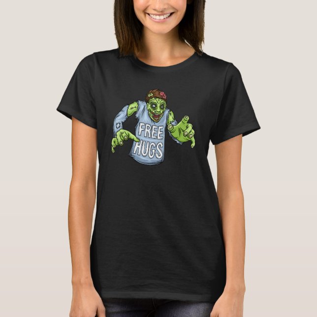 Zombie-Halloween-Zombie T-Shirt (Vorderseite)