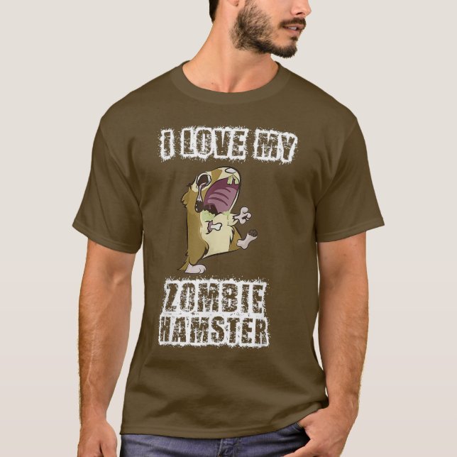 Zombie Hamster T-Shirt (Vorderseite)