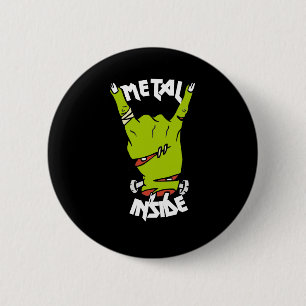 Zombie-Hand-Metall-Innen-Knopf Button