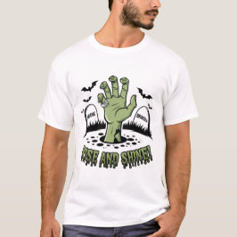 Zombie Hand Rising Halloween Design Spaß und Spook T-Shirt