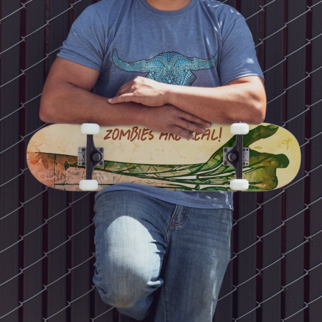 Zombie Hand Skateboard (Außenbereich 3)