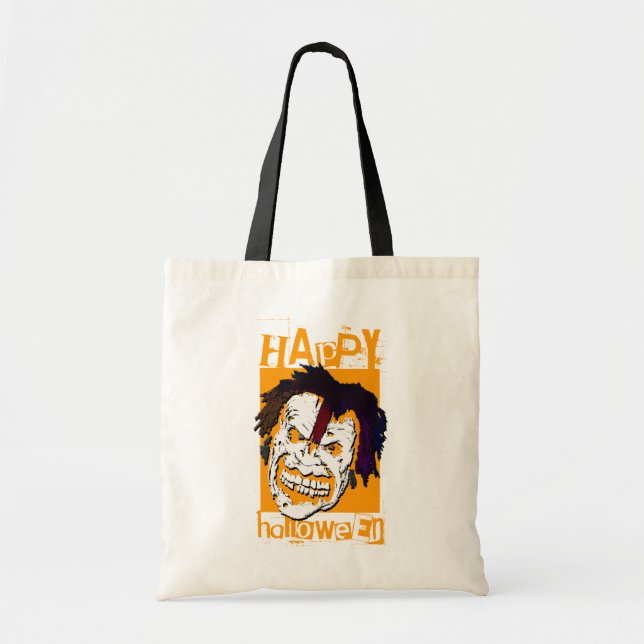 Zombie Happy halloween (Trick oder Tasche) Tragetasche (Vorne)