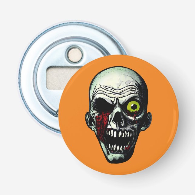 Zombie Head Flaschenöffner (Vorderseite)