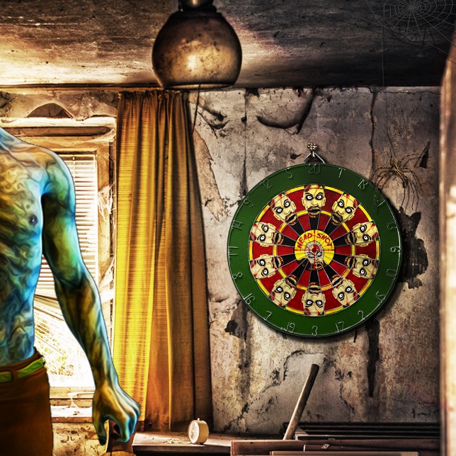 Zombie Head Shot Dartscheibe (Von Creator hochgeladen)