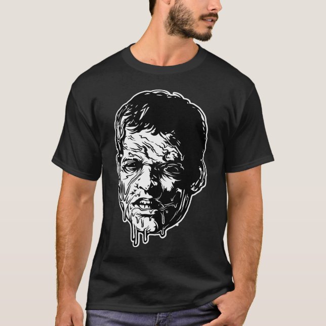 Zombie Head T-Shirt (Vorderseite)