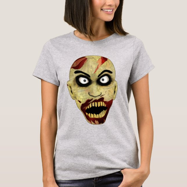 Zombie Head T-Shirt (Vorderseite)