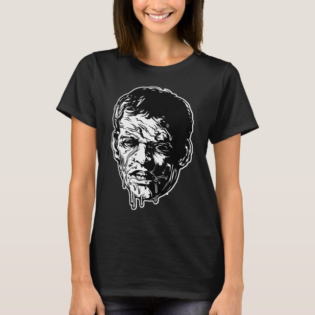 Zombie Head T-Shirt (Vorderseite)