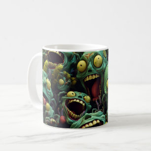Zombie Horde, Halloween, Spooky, Geschenk Kaffeetasse