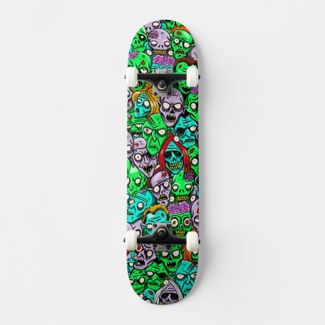 Zombie-Horde Skateboard (Vorderseite)